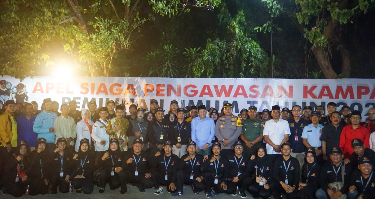 APEL SIAGA PENGAWASAN KAMPANYE BAWASLU KABUPATEN SIDOARJO