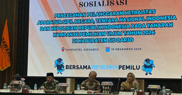 SOSIALISASI PENCEGAHAN PELANGGARAN NETRALITAS ASN, TNI DAN POLRI