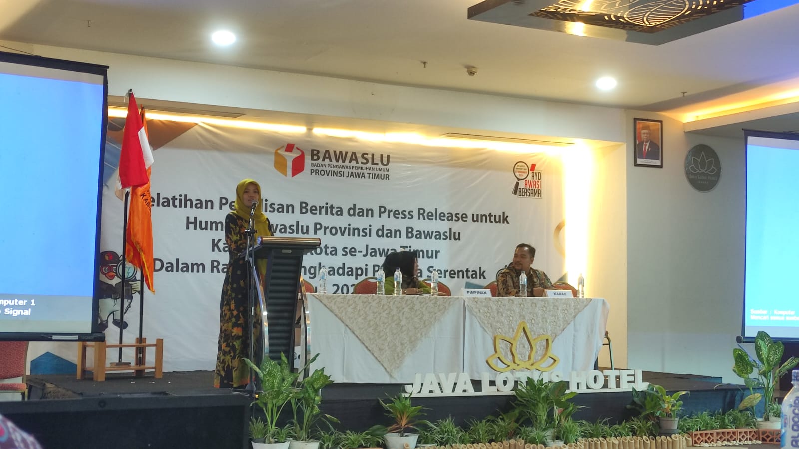 PELATIHAN PENULISAN BERITA DAN PRESS RELEASE