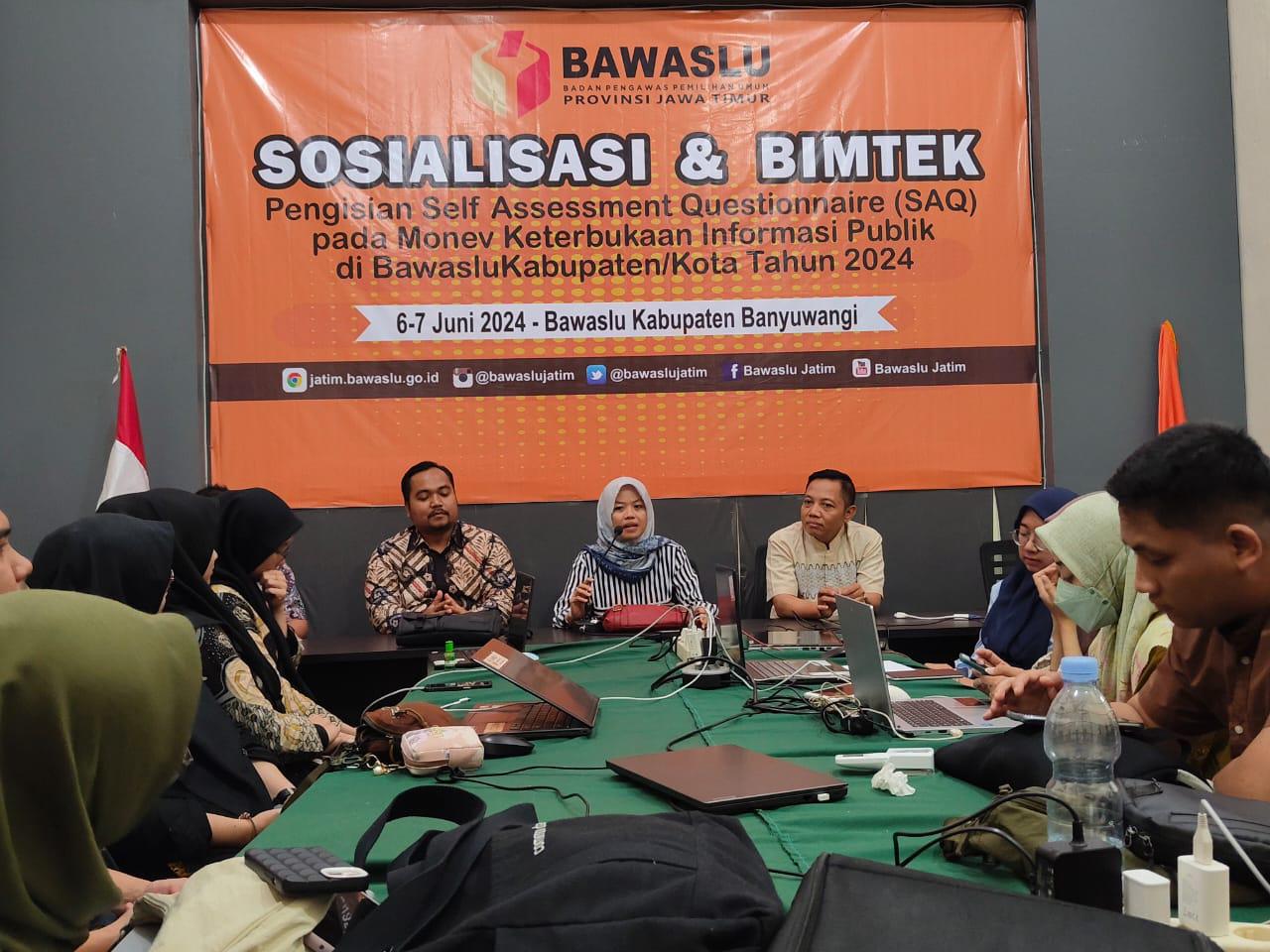 SOSIALISASI DAN BIMTEK KETERBUKAAN INFORMASI PUBLIK