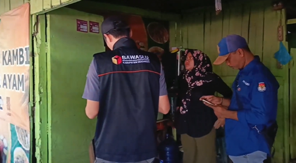 PATROLI KAWAL HAK PILIH DI KECAMATAN TARIK