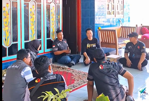 PATROLI KAWAL HAK PILIH DI KECAMATAN JABON