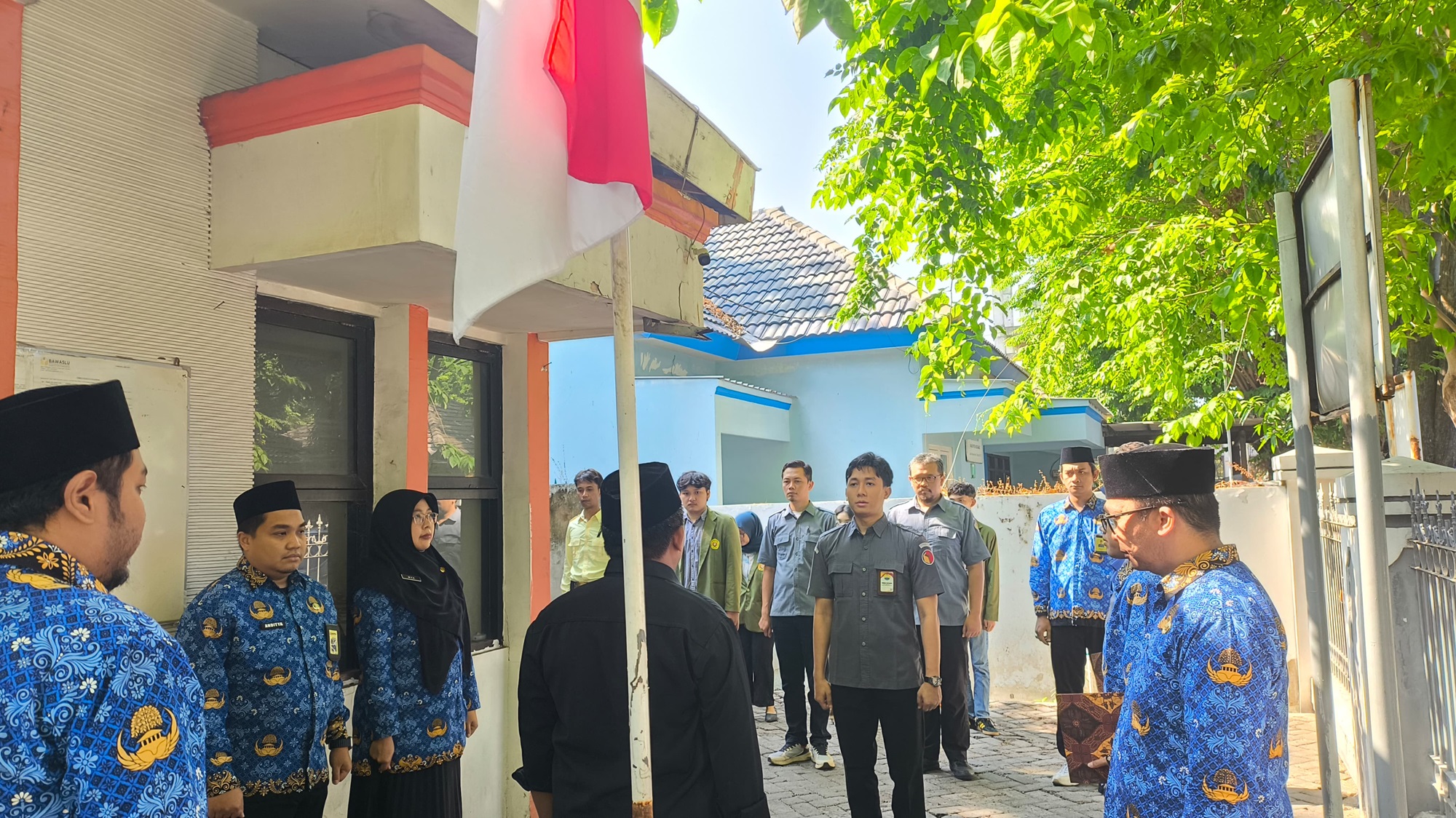 UPACARA HARI SUMPAH PEMUDA BAWASLU SIDOARJO