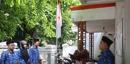 UPACARA PERINGATAN HARI PAHLAWAN BAWASLU SIDOARJO 