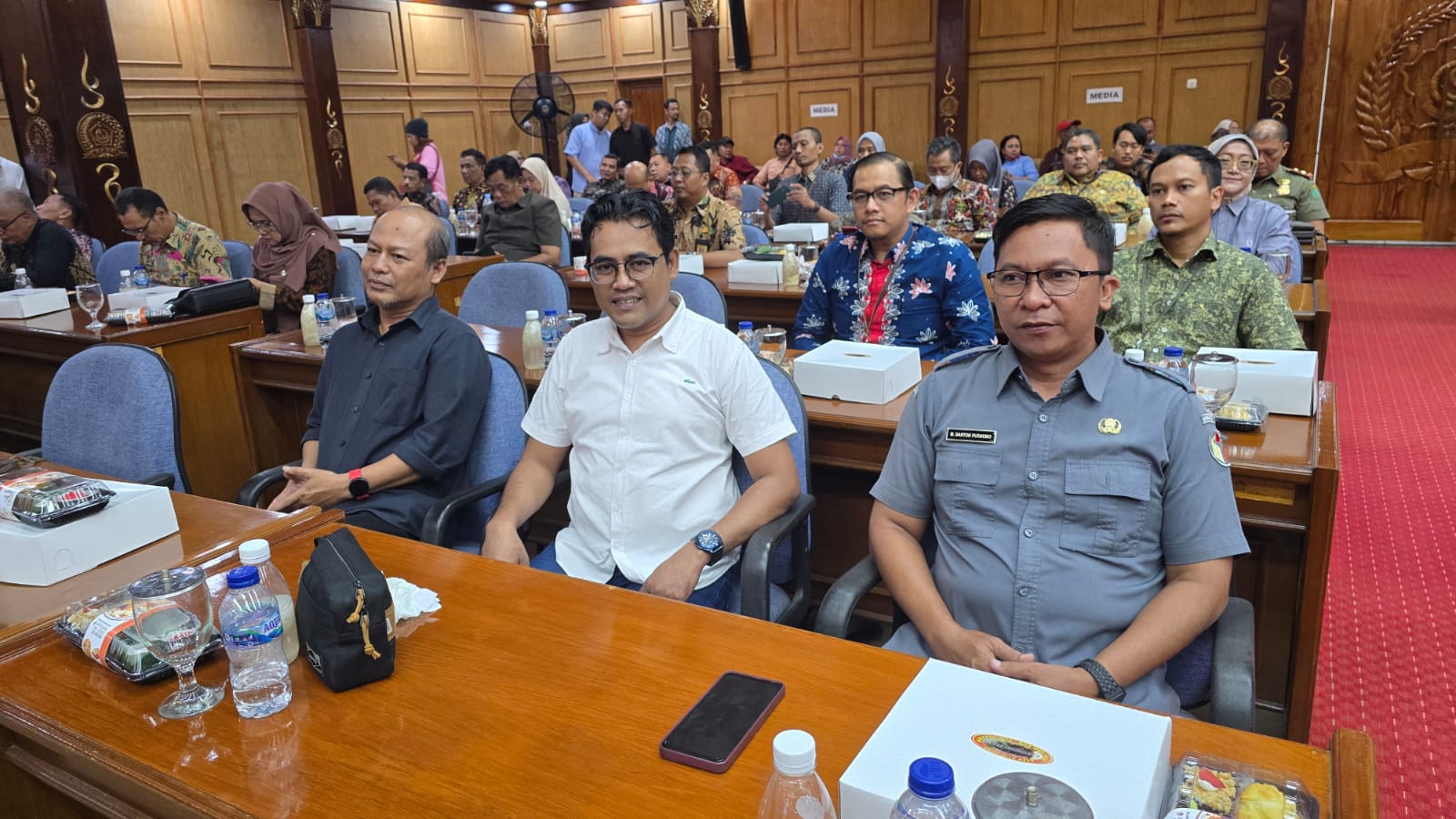 BAWASLU SIDOARJO HADIRI UNDANGAN RAPAT PARIPURNA DPRD KABUPATEN SIDOARJO