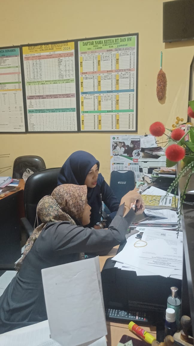 BAWASLU SIDOARJO LAKUKAN UJI PETIK VERIFIKASI FAKTUAL DATA PEMILIH DI KECAMATAN CANDI DAN GEDANGAN