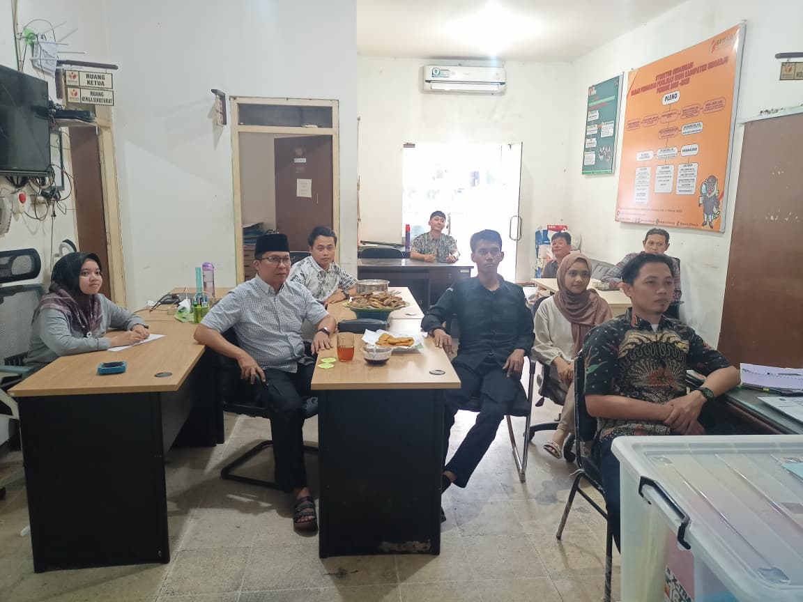 TINDAK LANJUTI KICK OFF ORIENTASI, PPPK BAWASLU SIDOARJO IKUTI MOOC SERENTAK BAWASLU JATIM