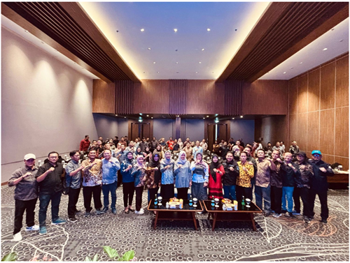 BAWASLU SIDOARJO HADIRI EVALUASI DAN PERSIAPAN PENYUSUNAN LAPORAN AKHIR KEHUMASAN 2024