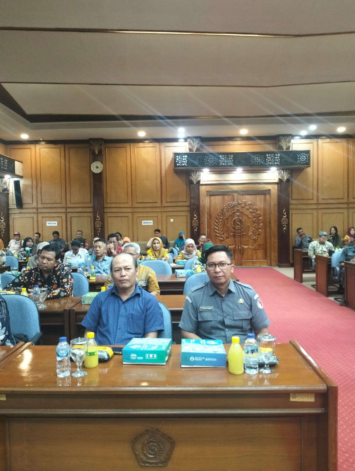 BAWASLU SIDOARJO HADIRI RAPAT PARIPURNA DPRD SIDOARJO TENTANG PENETAPAN RENCANA KERJA DPRD TAHUN 2026