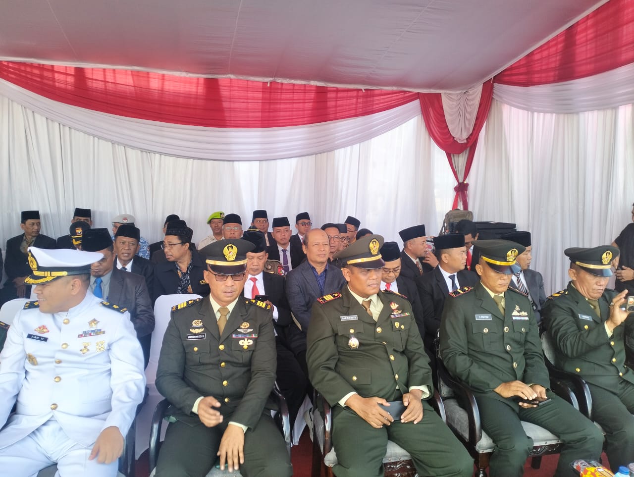 KETUA BAWASLU SIDOARJO HADIRI UPACARA HARI KESAKTIAN PANCASILA PEMKAB SIDOARJO