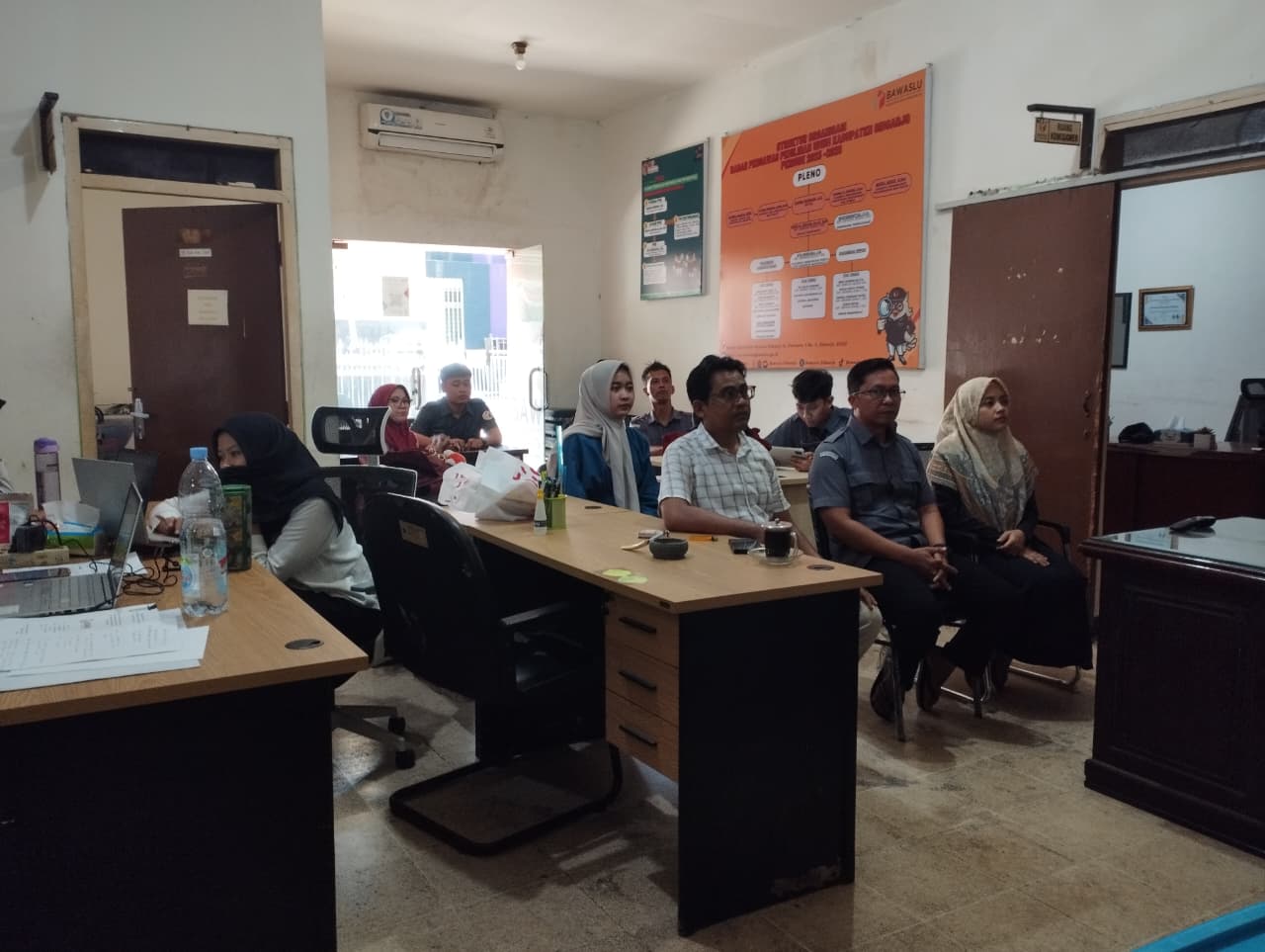 BAWASLU SIDOARJO HADIRI PEER LEARNING PENGUATAN KELEMBAGAAN BAWASLU JAWA TIMUR VOLUME 8 TENTANG AKUNTABILITAS KEUANGAN