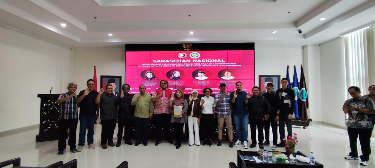 BAWASLU SIDOARJO HADIRI SARASEHAN NASIONAL LITERASI DAN KONSOLIDASI DEMOKRASI DI MALANG