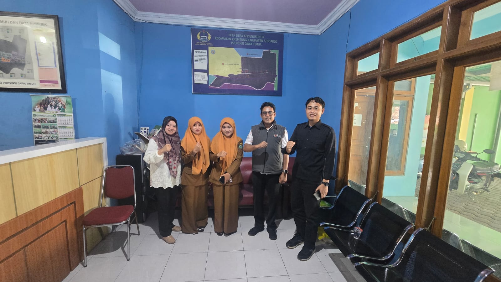 SASAR DATA PEMILIH DI KECAMATAN KREMBUNG, BAWASLU SIDOARJO UJI PETIK PENGAWASAN PDPB DI DESA KEDUNGSUMUR