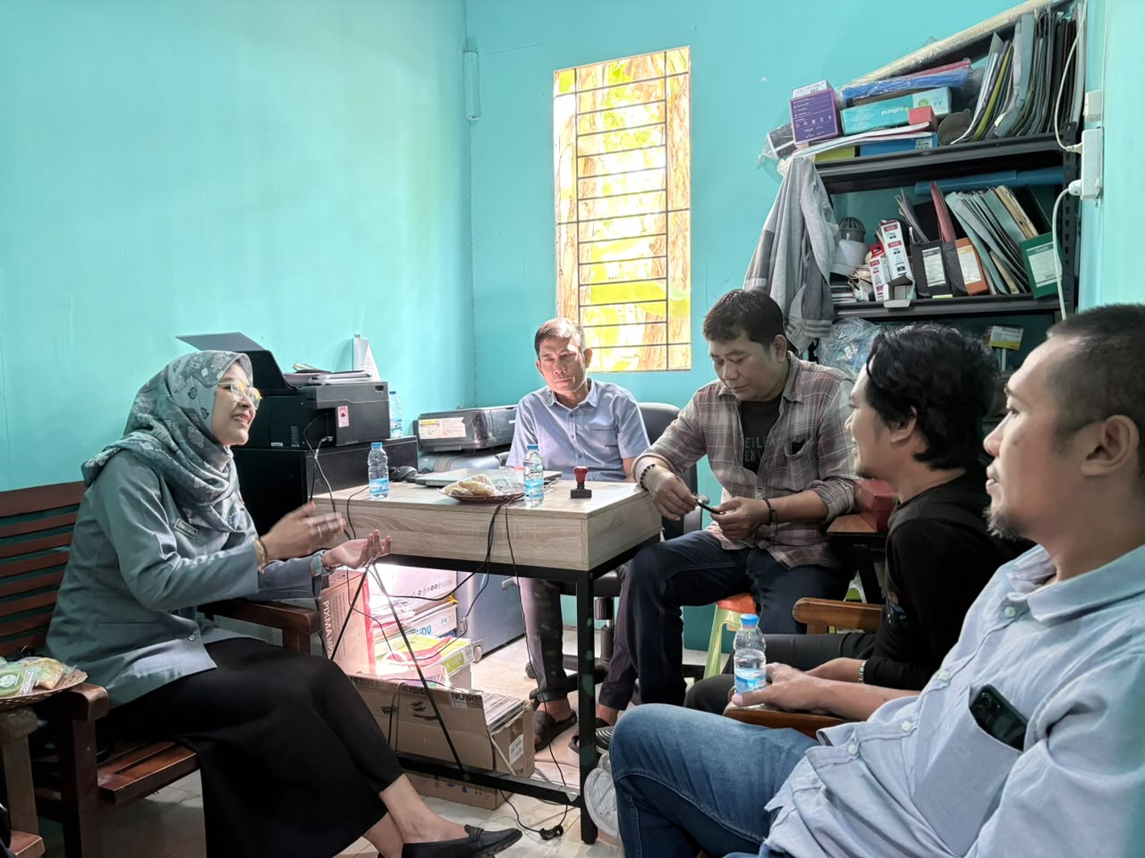 BAWASLU SIDOARJO LAKUKAN KUNJUNGAN KE KANTOR MEDIA SIDOARJOTERKINI.COM