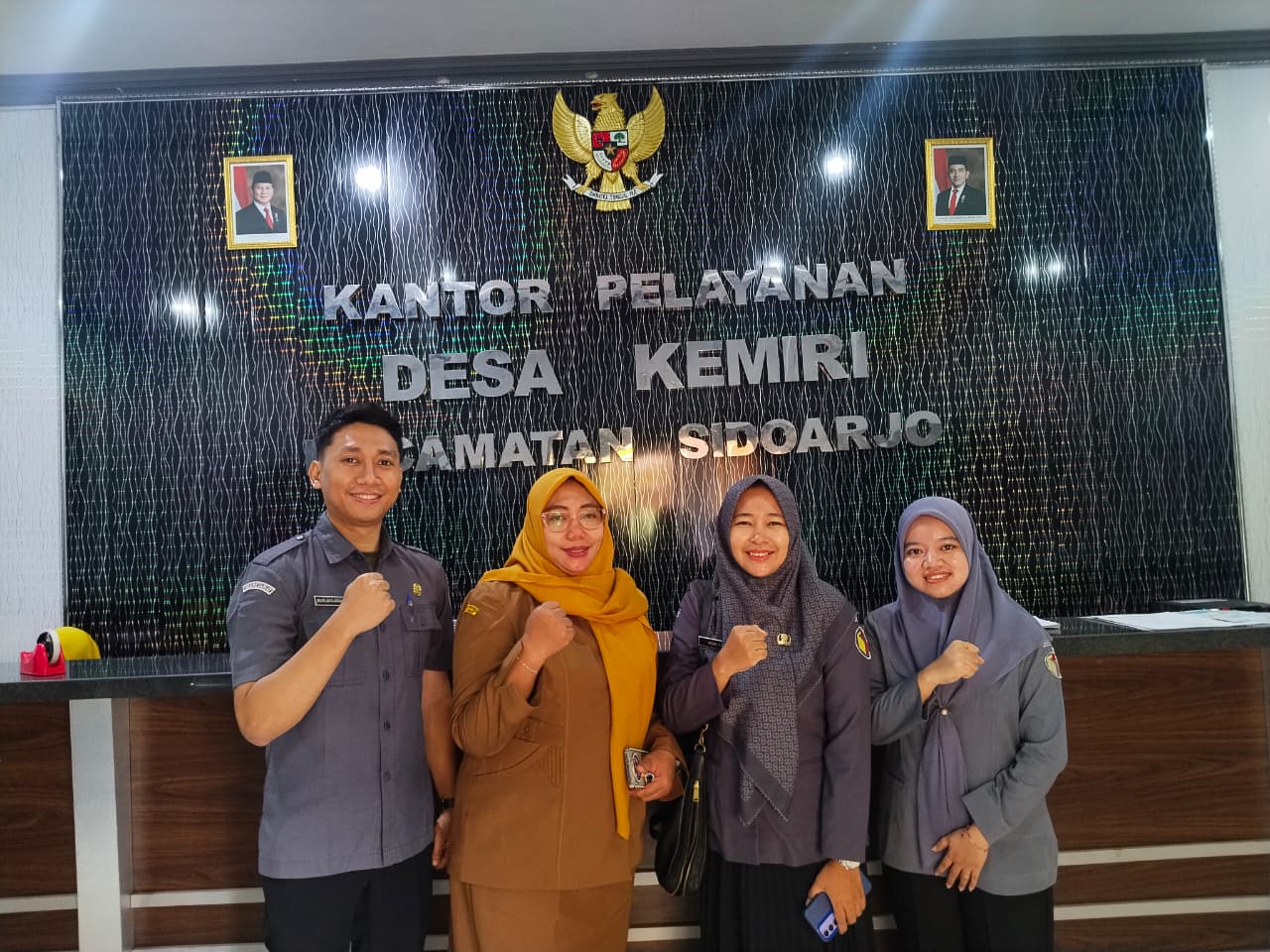 AWALI PENGAWASAN PDPB TRIWULAN IV 2026, BAWASLU SIDOARJO SAMBANGI DESA KEMIRI KECAMATAN SIDOARJO