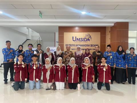 DORONG LITERASI DEMOKRASI GENERASI MUDA, BAWASLU SIDOARJO JAJAKI KERJA SAMA DENGAN PRODI HUKUM UMSIDA