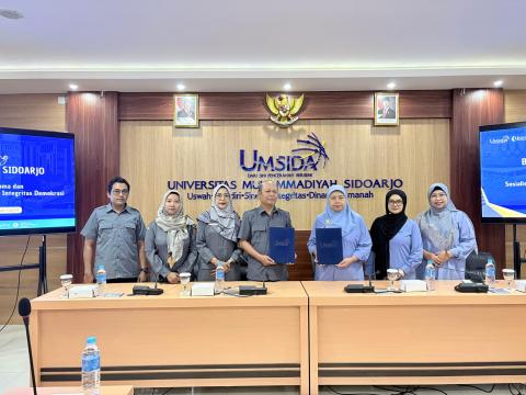 SINERGI BAWASLU-UMSIDA: SAATNYA KAUM TERPELAJAR TURUT ANDIL KAWAL DEMOKRASI SIDOARJO