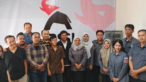 BAWASLU SIDOARJO INTENSIFKAN PENGAWASAN DATA PARTAI POLITIK DENGAN MENYAMBANGI PARTAI SOLIDARITAS INDONESIA (PSI)