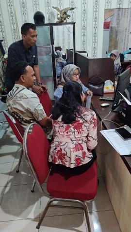 Bawaslu Sidoarjo Laksanakan Uji Petik Pengawasan PDPB di Desa Sidomulyo Buduran