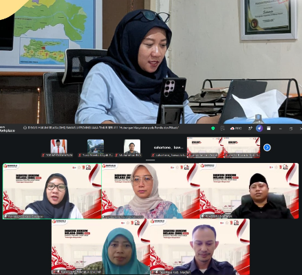 BAWASLU SIDOARJO IKUTI DHS SERI KE 11, PERKUAT PEMAHAMAN TENTANG PERAN STRATEGIS KEHUMASAN