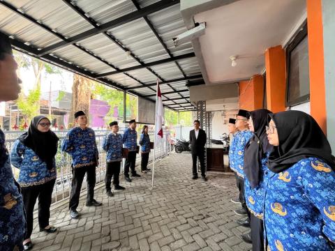UPACARA PERINGATAN HARI SUMPAH PEMUDA BAWASLU SIDOARJO
