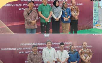 WASKAT PEMERIKSAAN KESEHATAN BACAPASLON BUPATI DAN WAKIL BUPATI SIDOARJO