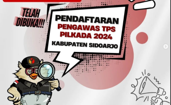 PENDAFTARAN PTPS SE-KABUPATEN SIDOARJO UNTUK PEMILIHAN TAHUN 2024