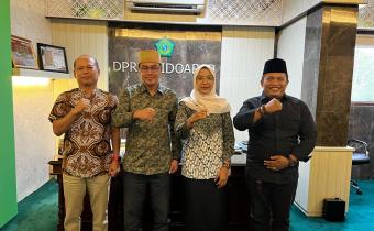 silaturahmi dengan DPRD