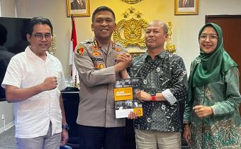 audiensi polresta dan bakesbangpol