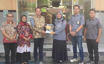 audiensi dengan dinas perpustakaan dan kearsipan sidoarjo