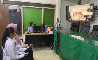 BAWASLU SIDOARJO HADIRI RAPAT PERSIAPAN PENDIDIKAN PENGAWAS PARTISIPATIF (P2P) TAHUN 2025 YANG DIGELAR BAWASLU JATIM