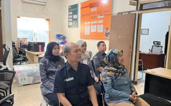 BAWASLU SIDOARJO HADIRI RAPAT KOORDINASI TIM PENGELOLA ANGGOTA (TPA) JDIH BAWASLU JAWA TIMUR SECARA DARING