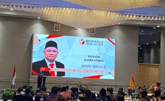 PENGUATAN KELEMBAGAAN BAWASLU JATIM JADI MOMENTUM PENINGKATAN KUALITAS DAN EFEKTIVITAS KINERJA BAWASLU KABUPATEN/KOTA