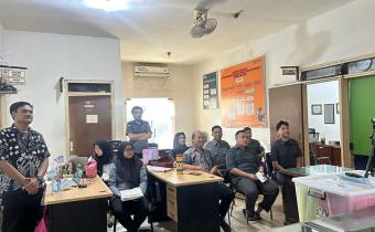 BAWASLU SIDOARJO HADIRI PEER LEARNING VOL. 7 BAWASLU JATIM TENTANG HUBUNGAN DAN EKSISTENSI KELEMBAGAAN