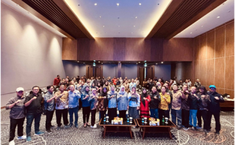 BAWASLU SIDOARJO HADIRI EVALUASI DAN PERSIAPAN PENYUSUNAN LAPORAN AKHIR KEHUMASAN 2024