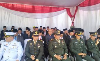 KETUA BAWASLU SIDOARJO HADIRI UPACARA HARI KESAKTIAN PANCASILA PEMKAB SIDOARJO