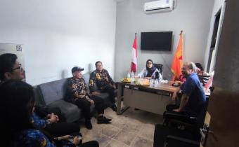 BAWASLU SIDOARJO TERIMA KUNJUNGAN KERJA KPU DALAM RANGKA PERSIAPAN PLENO PEMUTAKHIRAN DATA PEMILIH BERKELANJUTAN (PDPB) TRIWULAN III