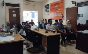 BAWASLU SIDOARJO HADIRI PEER LEARNING PENGUATAN KELEMBAGAAN BAWASLU JAWA TIMUR VOLUME 8 TENTANG AKUNTABILITAS KEUANGAN