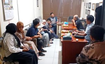 BAWASLU SIDOARJO TERIMA AUDIENSI DARI DEWAN PERWAKILAN MAHASISWA UMSIDA