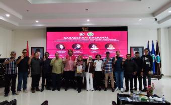 BAWASLU SIDOARJO HADIRI SARASEHAN NASIONAL LITERASI DAN KONSOLIDASI DEMOKRASI DI MALANG