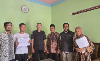 SASAR DATA PEMILIH DI KECAMATAN JABON, BAWASLU SIDOARJO UJI PETIK PENGWASAN PDPB DI DESA JEMIRAHAN