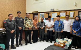 OPTIMALKAN PENGAWASAN PDPB, BAWASLU SIDOARJO LAKUKAN KOORDINASI DENGAN DISDUKCAPIL SIDOARJO