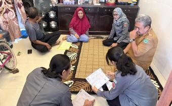 LANJUTKAN PENGAWASAN PDPB, BAWASLU SIDOARJO UJI PETIK DI DESA BOGEMPINGGIR, BALONGBENDO