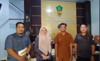 BAWASLU SIDOARJO PERKUAT PENGAWASAN PEMUTAKHIRAN DATA PEMILIH BERKELANJUTAN MELALUI UJI PETIK DI DESA TAMBAKREJO KECAMATAN KREMBUNG