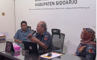 FOKUS, SEGMENTASI TERBARU BAWASLU SIDOARJO UNTUK PERKUAT KOMPETENSI TEKNIS LINTAS DIVISI