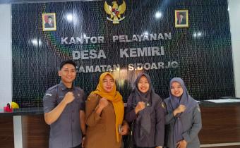 AWALI PENGAWASAN PDPB TRIWULAN IV 2026, BAWASLU SIDOARJO SAMBANGI DESA KEMIRI KECAMATAN SIDOARJO
