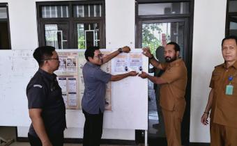 SASAR DATA PEMILIH DI KECAMATAN SEDATI, BAWASLU SIDOARJO UJI PETIK PENGAWASAN PDPB DI DESA PULUNGAN